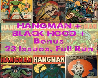 Hangman + Black Hood Comics Digital Golden Age of Comics Collection + Bonus