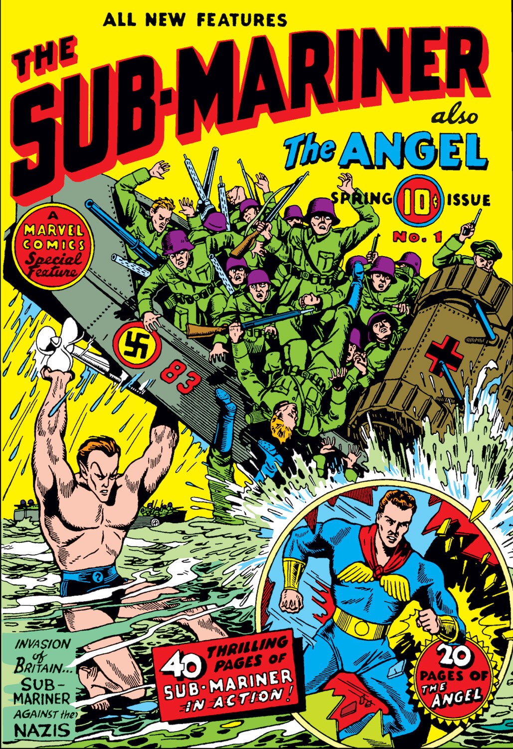 Submariner, Namor the Submariner Comics, Digital Comics Collection Etsy