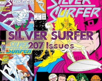 Silver Surfer Comics, Science Fiction Superhero Digital Comics Collection