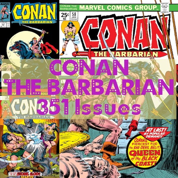 Conan The Barbarian Comic Books 351 uitgaven digitale stripcollectie