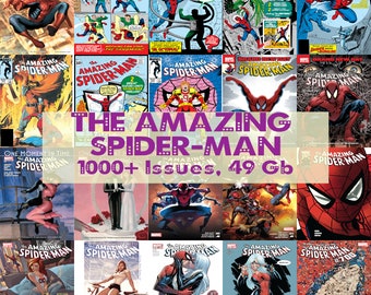 1000 The Amazing Spiderman Comics, Digital Comics Download