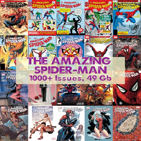 1000 Cómics de The Amazing Spiderman, Descarga de Cómics Digitales