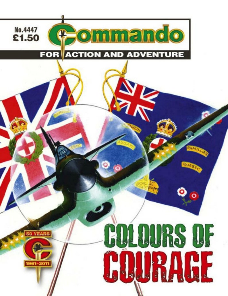Commando War Stories in Pictures UK Comics, British comic series, World War II comics, Digital Comics image 3
