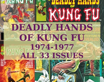 Deadly Hands of Kung Fu Comics Magazine