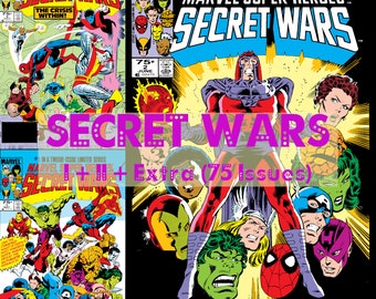 Secret Wars + Battleworld Comics, colección de 75 números