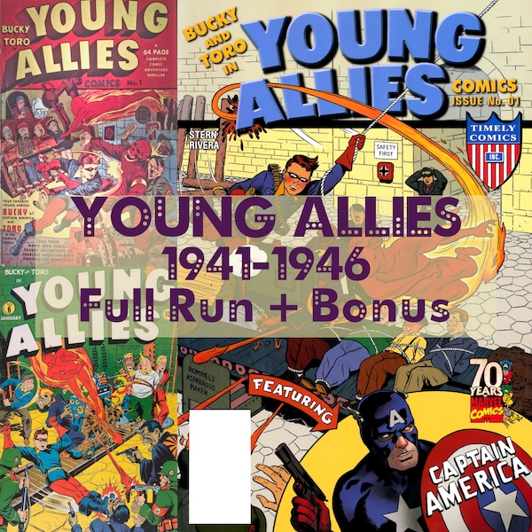 Young Allies Comics Complete Collection, Golden Age of Comics