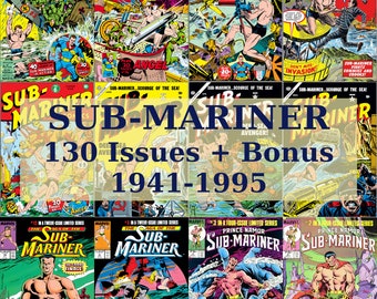 Sub-Mariner, Namor the SubMariner Comics, Digital Comics Collection