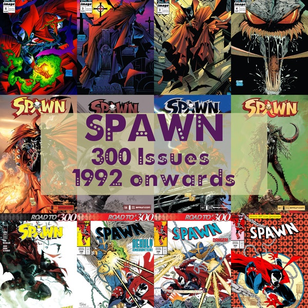 Spawn Comics, Superhero, Dark Fantasy Comics Digital Collection