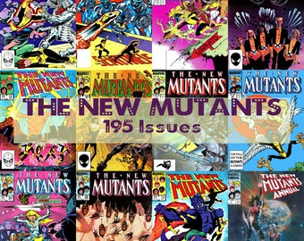 The New Mutants Comics 195 issues