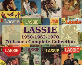 Comics, Lassie Comic Books Complete Collection