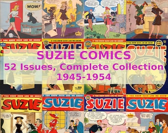 Suzie Comics, Leading Ladies, Humor, Funny, Golden Age Comics