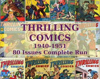 Thrilling Comics, Classic Comics, Golden Age Comics, Digital Comics Collection