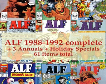 Alf Comics, Digitale Comic Bücher Sammlung