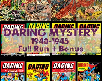 Daring Mystery Comics, Golden Age Comics, Digitale Comics-Sammlung