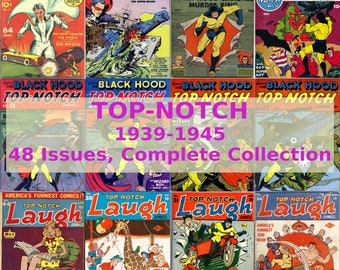 Top-Notch Comics, Laugh Comics, Golden Age Comics, Classic Comics Superheroes