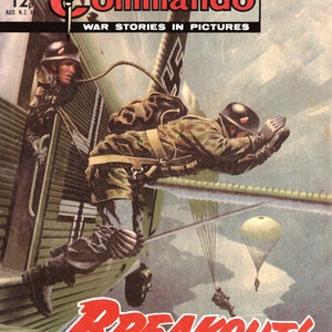Commando War Stories in Pictures UK Comics, British comic series, World War II comics, Digital Comics image 5