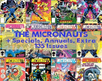 The Micronauts Comics, Microverse, Science Fiction Comics, Digitale Comics Sammlung