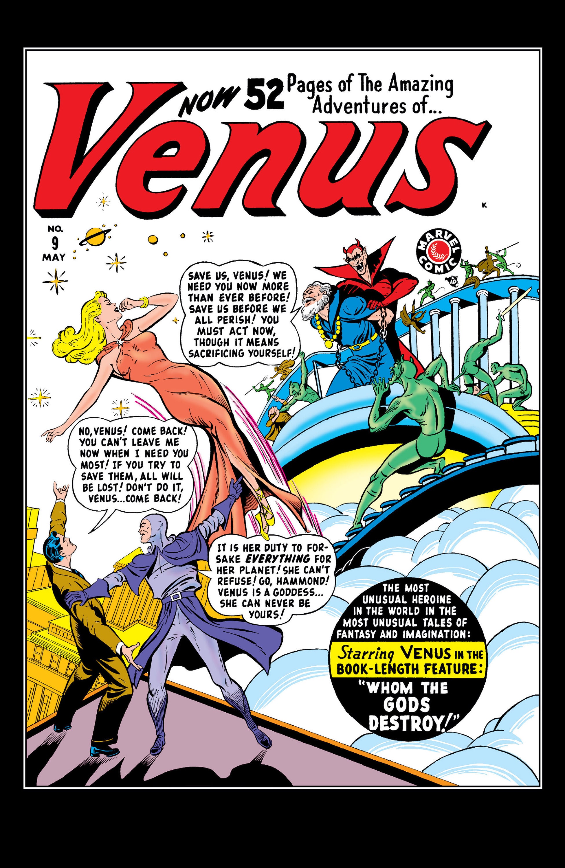 Venus the Goddess of Love Comics, Romance, Fantasy, Horror, 19 Issues ...