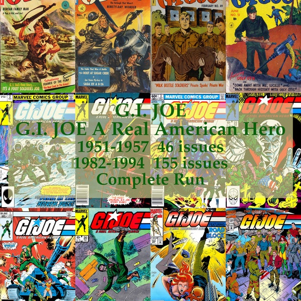 GI Joe Comics, GI Joe A Real American Hero Digital Comics Collection