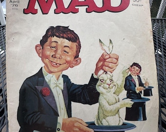 MAD アルフレッド　E ニューマン　ボブルヘッド Rare, Vintage, 1998 Vintage Alfred E Neuman 