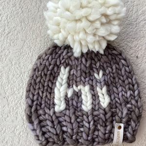 Merino Wool Baby Beanie