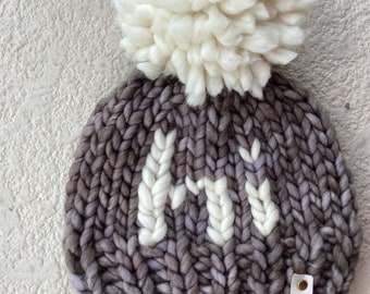 Merino Wool Baby Beanie