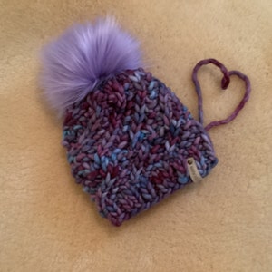 Merino Wool Baby Beanie