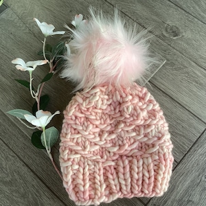 Merino wool baby beanie
