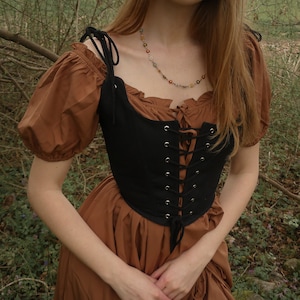 black corset top zdjęcie 1