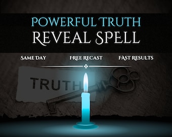 Truth Spell Same Day Cast Powerful Spell Expose Truth Spell Fast Casting Magical Love Truth Spell Casting Witchcraft Ritual Truth & Honesty