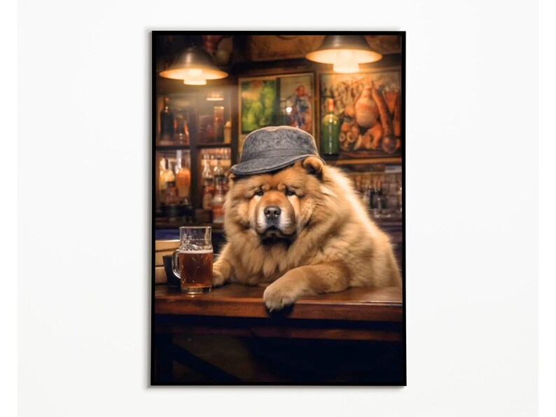 Chow Chow Bar Living Room Pictures Ideas, Wall Decoration Ideas, Wall