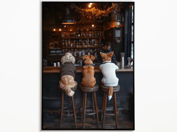 Three bar dog sweater Three bar dog sweater