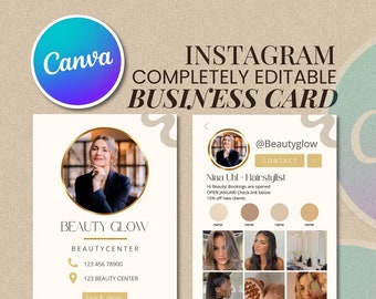 Presentatie van Instagram, Plantilla, Presentatie van presentatie met QR-code, Bezoek van Instagram