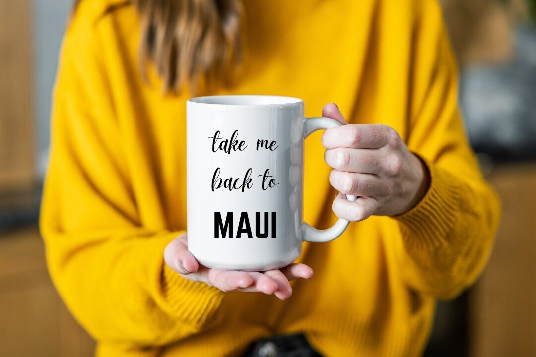 Maui Mug Maui Gifts Maui Souvenir Hawaii Vacation Hawaii Etsy