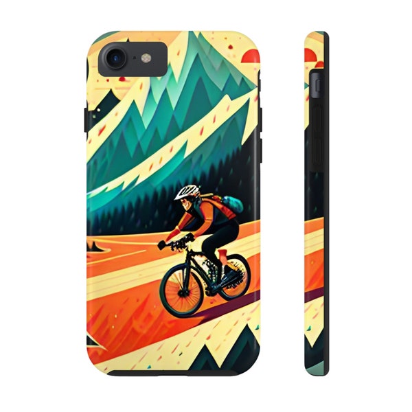 Mountain Bike Phone Case Etsy