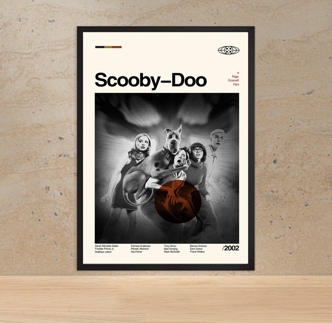 Scooby Doo Poster Scooby Doo Print Series Poster Digital - Etsy