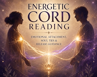 Energetic Cord Reading | Emotional Attachment, Soul Ties & Release Guidance