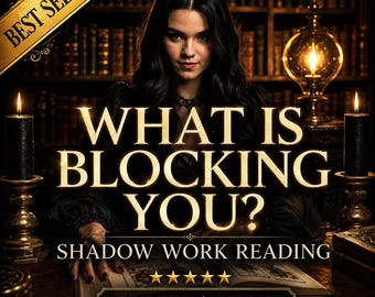 Shadow Work Tarot Reading | Inner Child, Subconscious Blocks, Guidance (Written Reading)