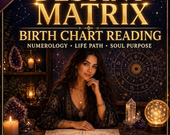 Destiny Matrix Birth Chart Reading | Numerology Life Path Soul Purpose Report