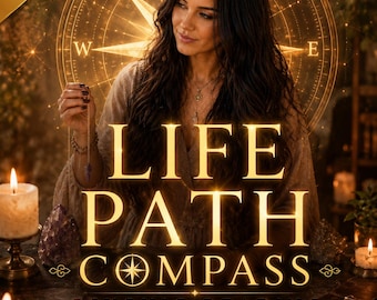Life Path Compass Reading | Love Career Soul Purpose and Future Direction Guidance