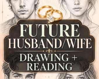 Future Husband Drawing & Tarot Reading | Future Wife Portrait | Meet Your Spouse | Detailed Love Predictions
