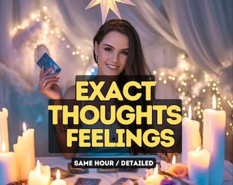 Exact Thoughts  and Feelings | What is He Thinking? | Love Tarot Reading
