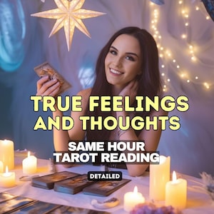 Same Hour Tarot Reading | His True Feelings, Thoughts, Emotional Clarity Psychic