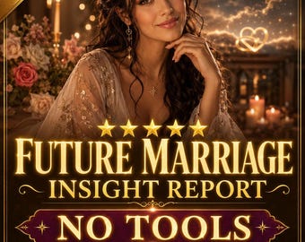 Future Marriage Insight Report | Future Partner, Commitment Energy and Relationship Outlook