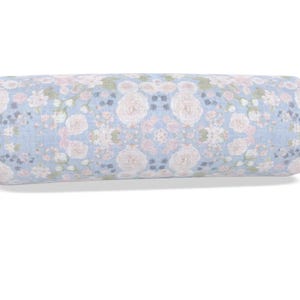Bolster Cylinder Pillow, DeeDee Floral, Grandmillennial Pillow