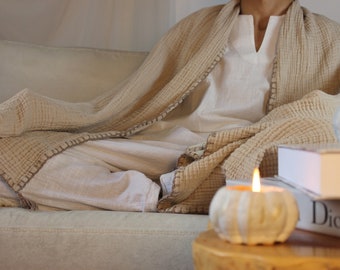 Muslin Tv blanket, Adult  Muslin Blanket; Made from the most natural cotton for your precious skin