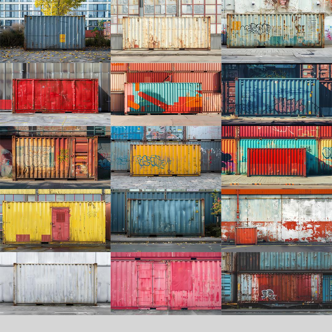 Container Graffiti Art Book | +100 Transport Container Canvases for ...