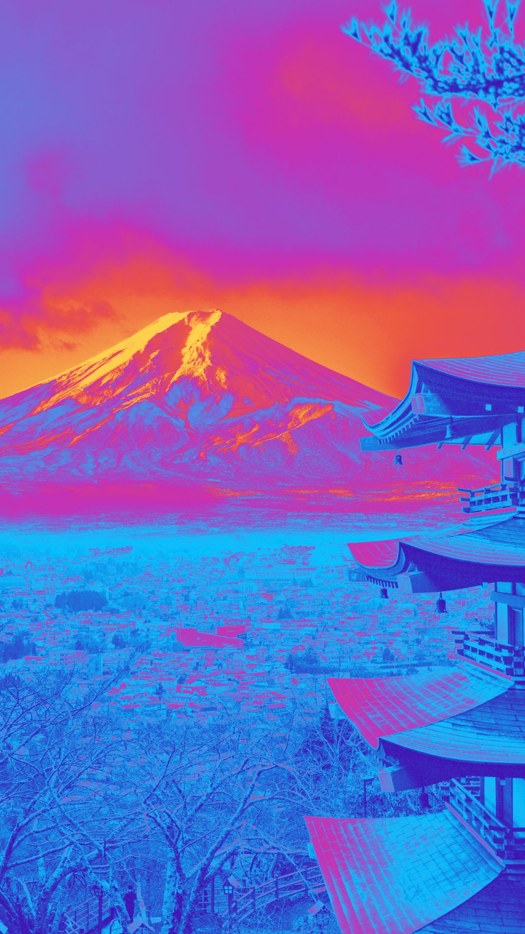 Mt Fuji Lamp - Etsy