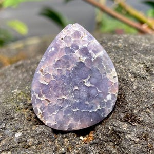 Grape Agate Cabochon | Polished Botryoidal Chalcedony