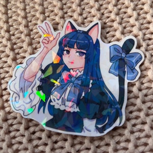 Umineko Bernkastel Holographischer Vinyl-Aufkleber